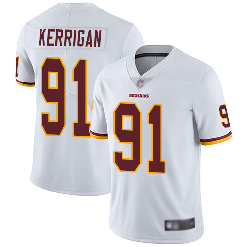 Washington Redskins Limited White Men Ryan Kerrigan Road Jersey NFL Football #91 Vapor Untouchable->washington redskins->NFL Jersey